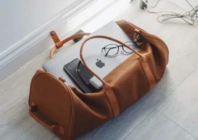 Travel bag leather gifts