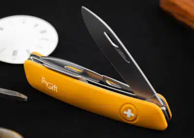 Un couteau suisse 100% personnalisé offert comme goodies ou cadeau d'affaire