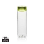 Bouteilles d'eau durables couleur vert en rPETde la marque Vinga