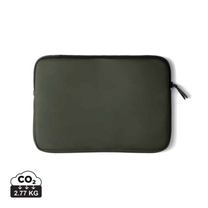 Sacoches ordinateur couleur vert en PU et Polyester de la marque Vinga