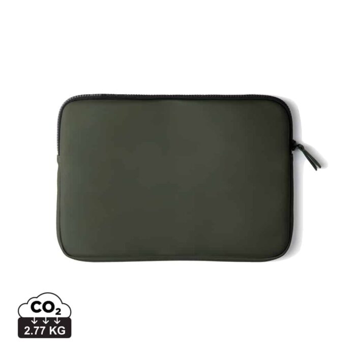 Sacoches ordinateur couleur vert en PU et Polyester de la marque Vinga