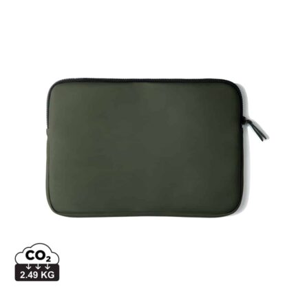 Sacoches ordinateur couleur vert en PU et Polyester de la marque Vinga