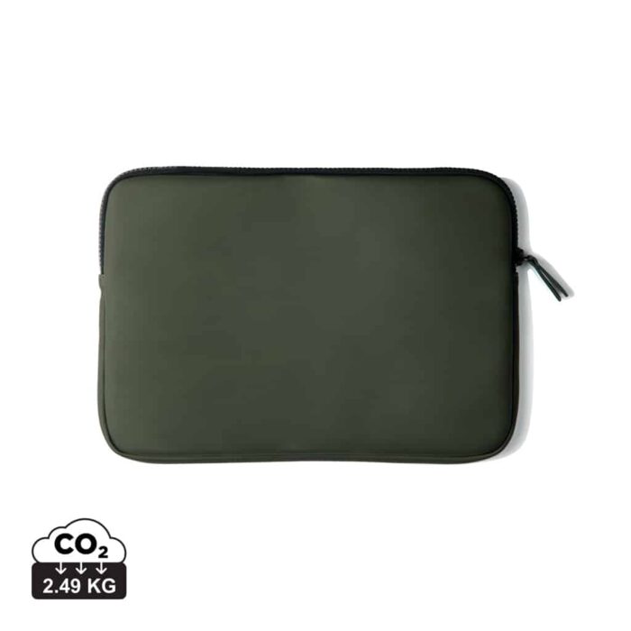 Sacoches ordinateur couleur vert en PU et Polyester de la marque Vinga