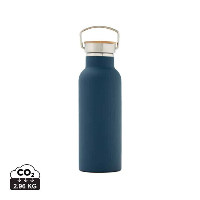 Bouteilles thermos  couleur bleu en Acier inoxydable