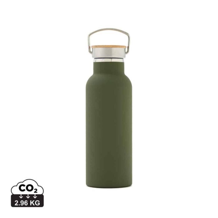 Bouteilles thermos  couleur vert en Acier inoxydable