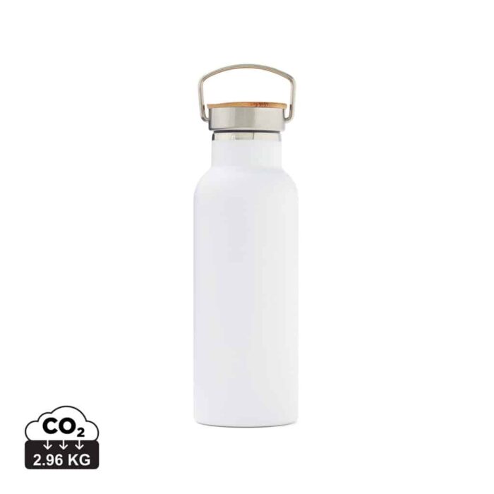 Bouteilles thermos  couleur blanc en Acier inoxydable