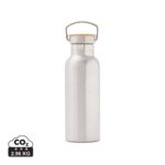 Bouteilles thermos  couleur acier en Acier inoxydable
