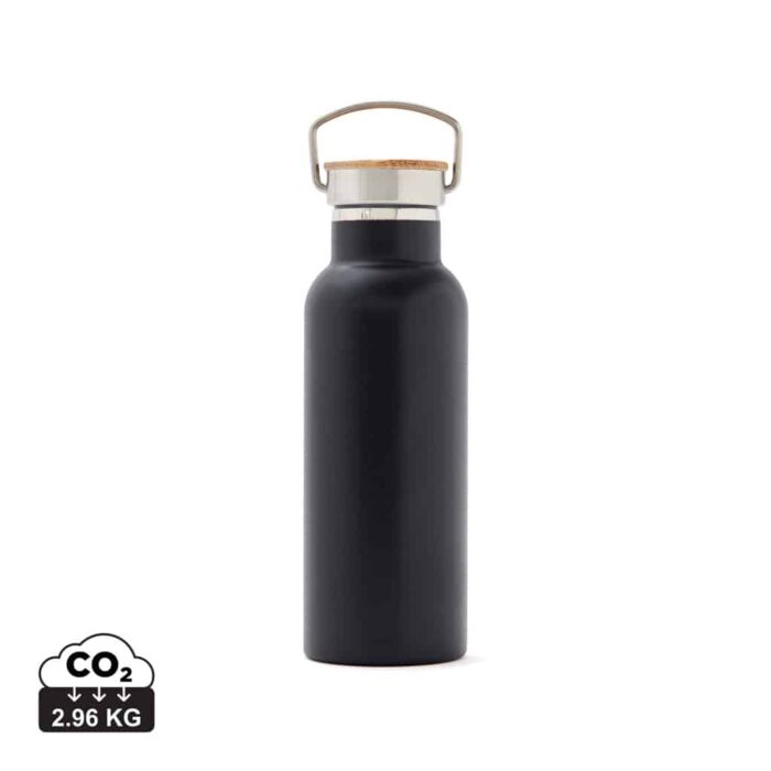 Bouteilles thermos  couleur noir en Acier inoxydable