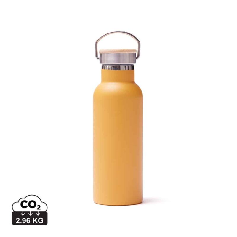 Bouteilles thermos  couleur jaune en Acier inoxydable