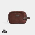 Trousses de toilette de voyage  couleur marron en Polyester