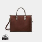 Sacs ordinateur Executive  couleur marron en Polyester