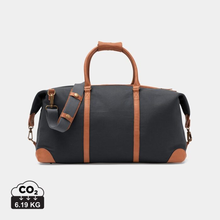 Sacs weekend sport durables couleur gris en rPET