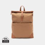 Sacs à dos basic durables couleur marron en rPET