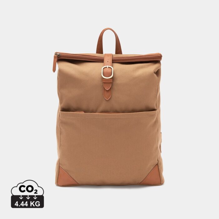 Sacs à dos basic durables couleur marron en rPET