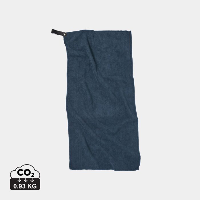 Accessoires plein air durables couleur bleu en rPETde la marque Vinga