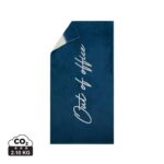 Textiles de salle de bains durables couleur bleu marine en Cotonde la marque Vinga