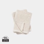 Textiles de salle de bains durables couleur blanc en Coton