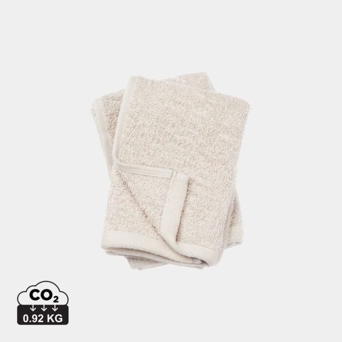 Textiles de salle de bains durables couleur blanc en Coton
