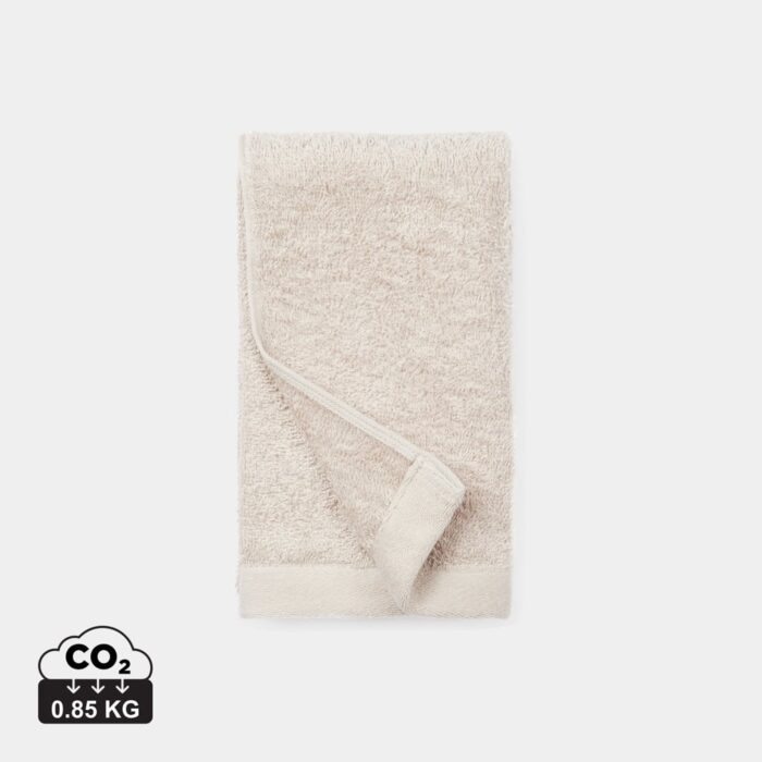 Textiles de salle de bains durables couleur beige en Coton