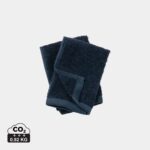 Textiles de salle de bains durables couleur bleu en Coton