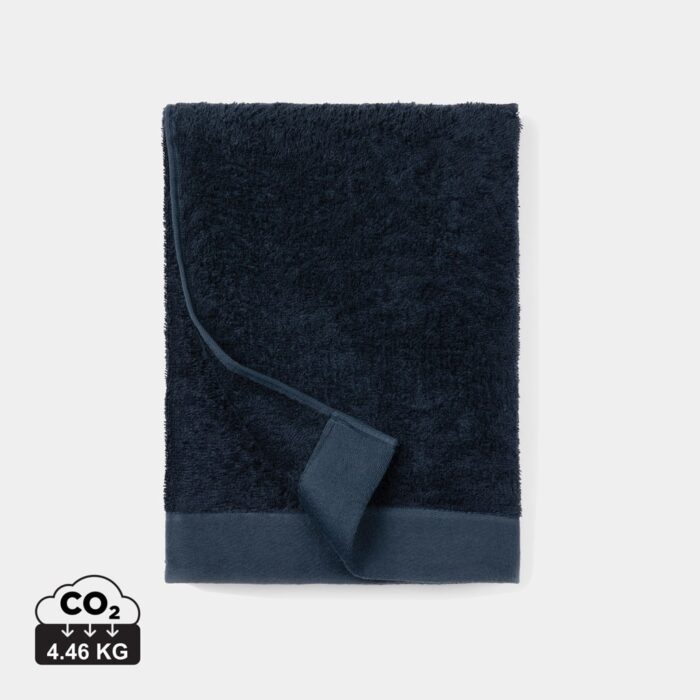 Textiles de salle de bains durables couleur bleu en Coton