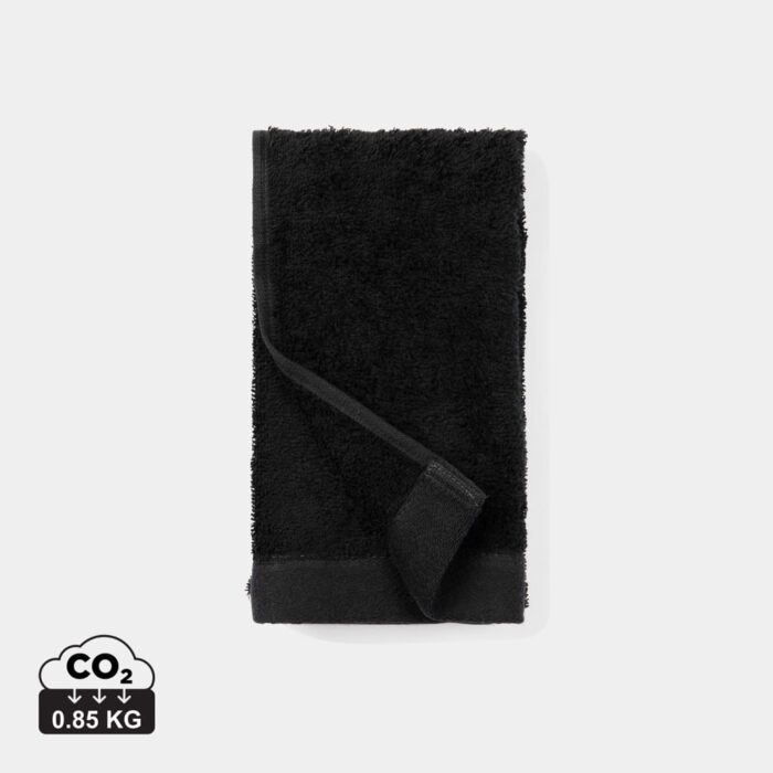 Textiles de salle de bains durables couleur noir en Coton