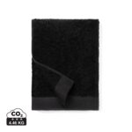 Textiles de salle de bains durables couleur noir en Coton