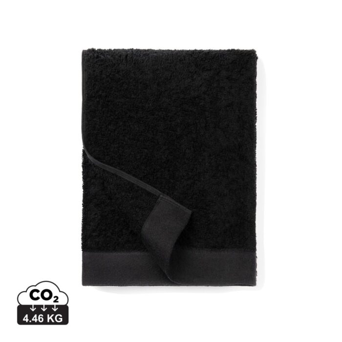 Textiles de salle de bains durables couleur noir en Coton