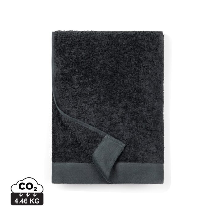 Textiles de salle de bains durables couleur gris en Coton