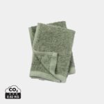 Textiles de salle de bains durables couleur vert en Coton