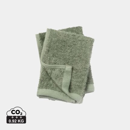 Textiles de salle de bains durables couleur vert en Coton