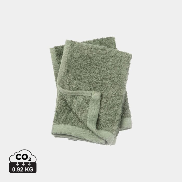 Textiles de salle de bains durables couleur vert en Coton