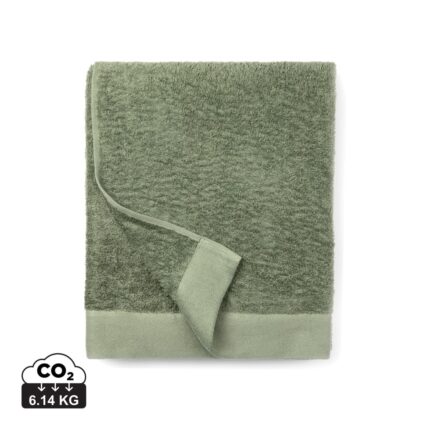 Textiles de salle de bains durables couleur vert en Coton