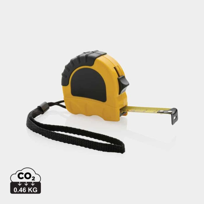 Mètres ruban durables couleur jaune en ABS recyclé