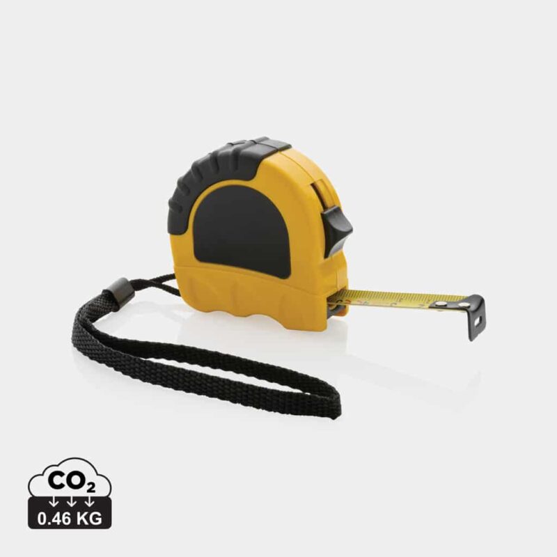 Mètres ruban durables couleur jaune en ABS recyclé