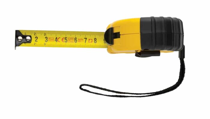 Mètre ruban 5M/19 mm en plastique recyclé RCS – Image 6