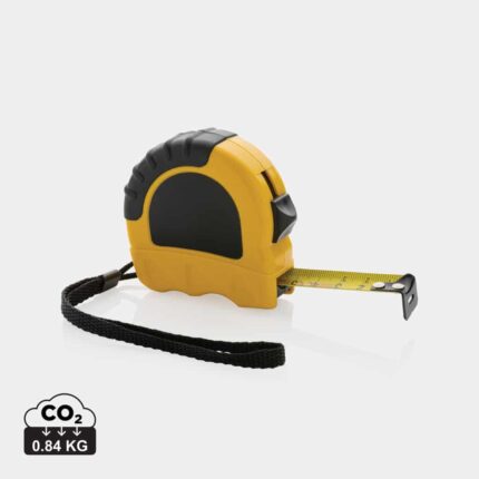 Mètres ruban durables couleur jaune en ABS recyclé
