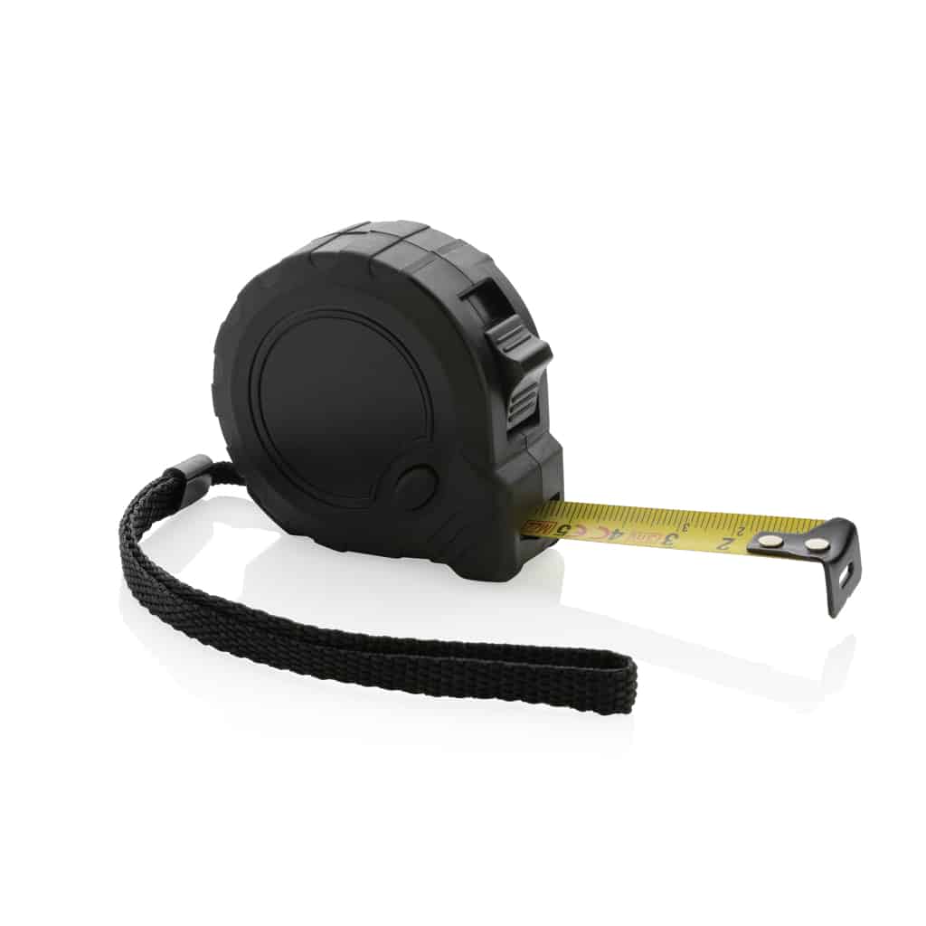 P112.121__B_1__dee2b9f868c848a5b808a62908db2bd7.jpg Mètre 3M/16 mm en plastique recyclé RCS avec bouton d'arrêt – Image 3