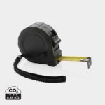 Mètres ruban durables couleur noir en ABS recyclé
