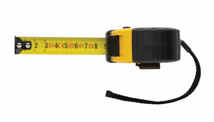 Mètre 5M/19mm en plastique recyclé RCS avec bouton d'arrêt – Image 6