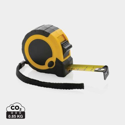 Mètres ruban durables couleur jaune en ABS recyclé
