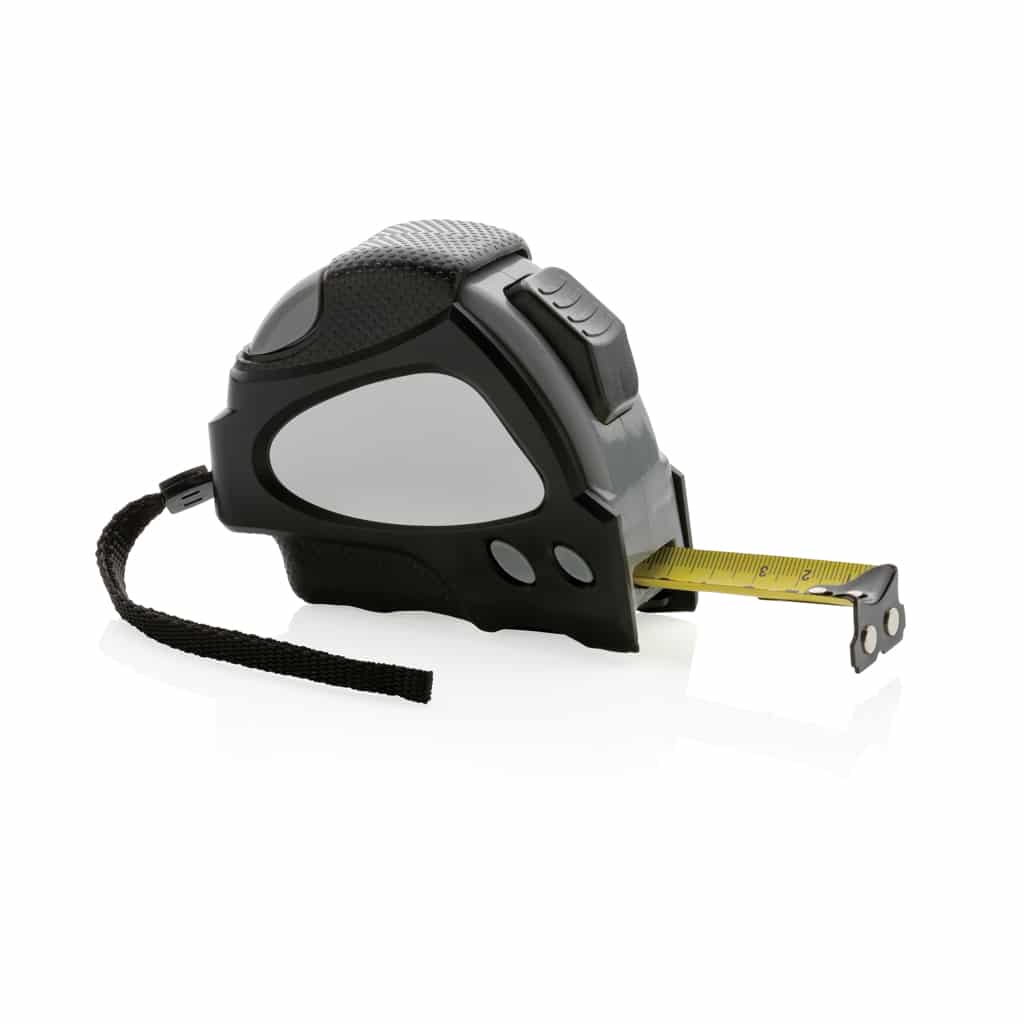 P112.181__B_1__e46bd7fbb765471894290fee327b3d0c.jpg Mètre ruban Auto stop 8M/25mm en plastique recyclé RCS – Image 2