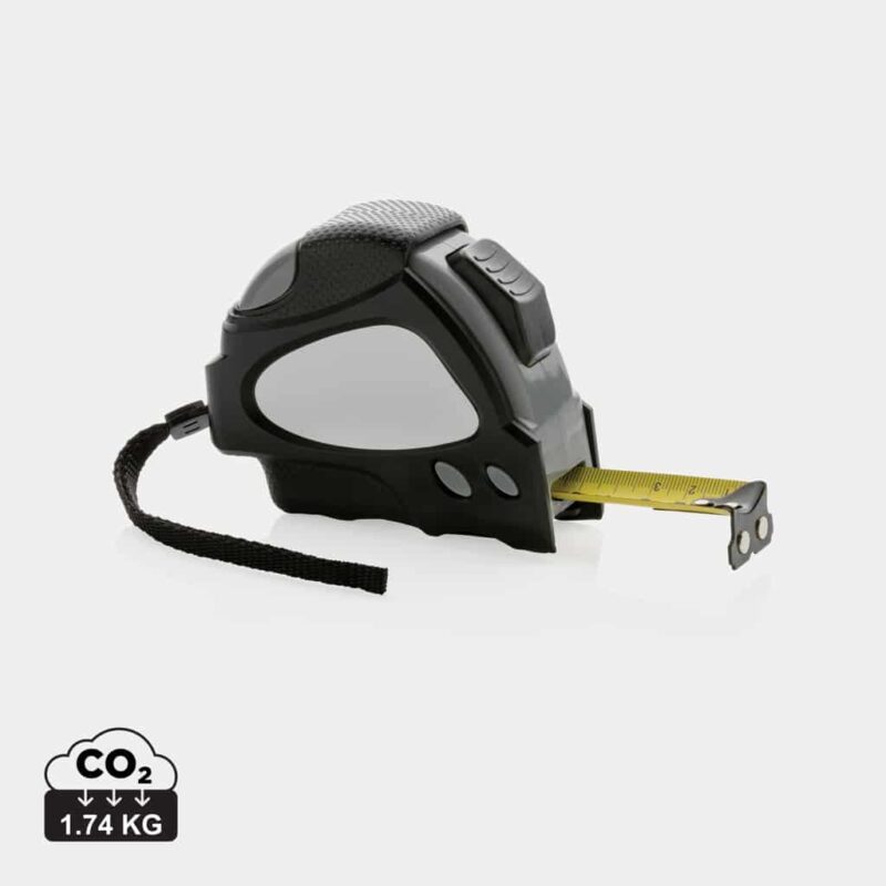 Mètres ruban durables couleur noir en ABS recyclé