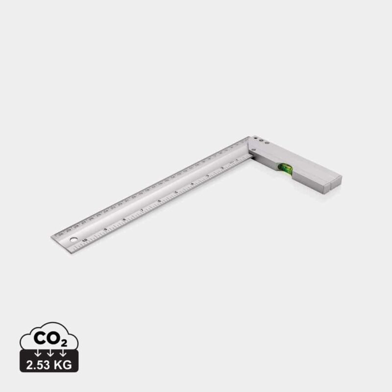 Règles & cutters  couleur argent en Aluminium