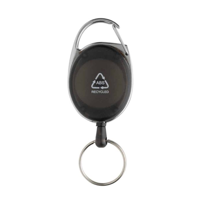 Porte-clés à clip extensible en ABS recyclé RCS – Image 4