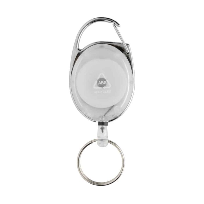 Porte-clés à clip extensible en ABS recyclé RCS – Image 7