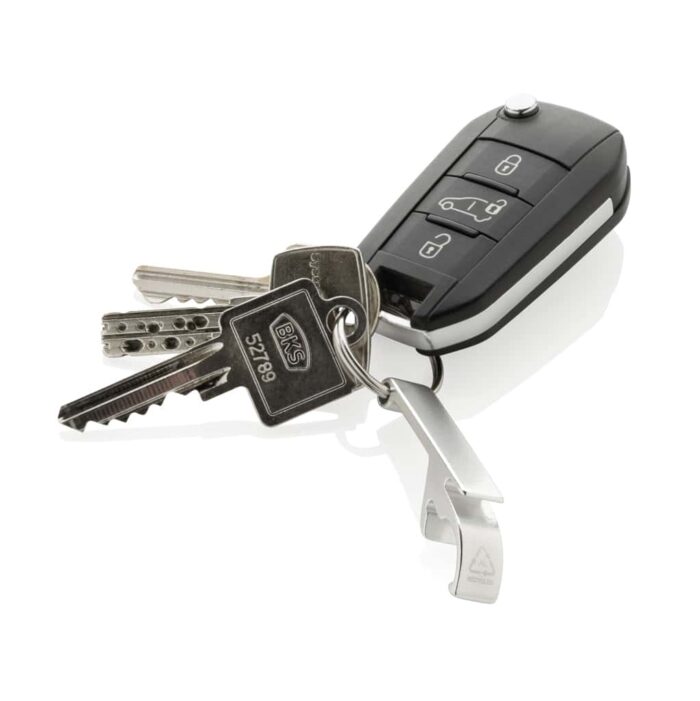 Porte-clés décapsuleur en aluminium recyclé RCS – Image 7