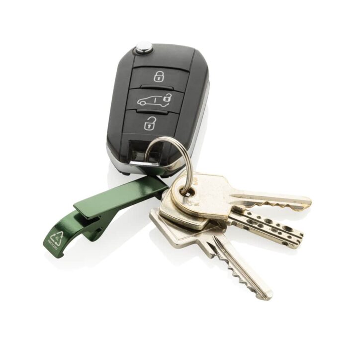 Porte-clés décapsuleur en aluminium recyclé RCS – Image 15