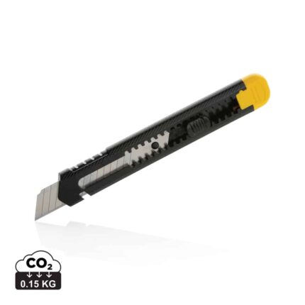 Règles & cutters durables couleur jaune en ABS recyclé