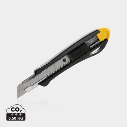 Règles & cutters durables couleur jaune en ABS recyclé